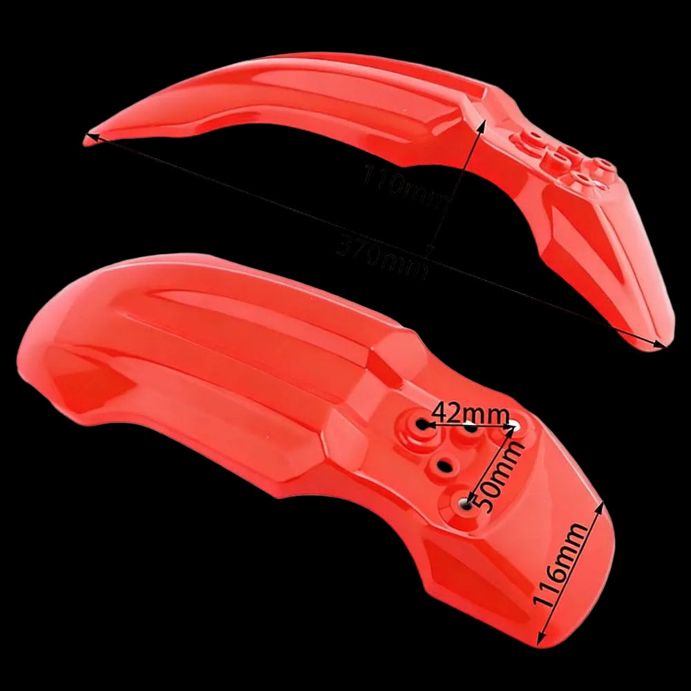 Compatible Fit for Tuttio Tutti Soleil 01 Electric Dirt Bike Front Fender Mud Guard Mudguard (Black)